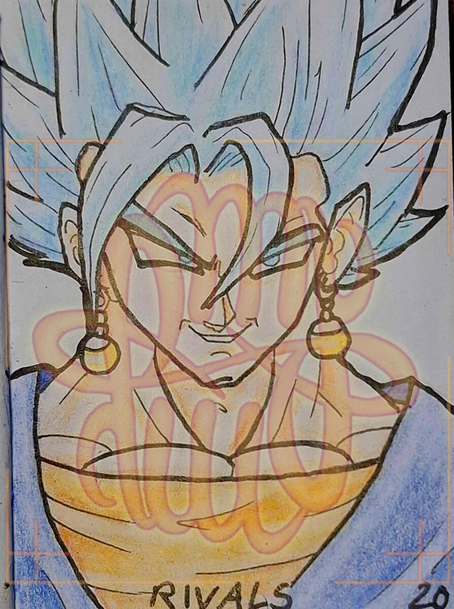 Inktober, traditional, humanoid, anime, Dragon Ball, Son Goku, Portrait, Simple Shading