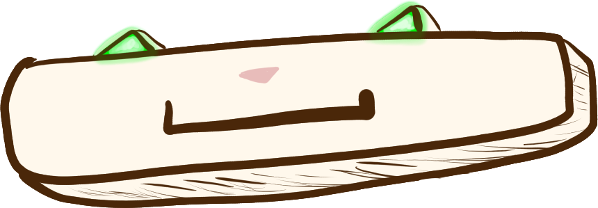 object, minimal shading, sticker